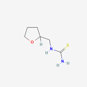B2423847 1-(Tetrahydrofuran-2-ylmethyl)thiourea CAS No. 668-94-0; 66892-25-9