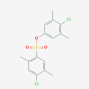 B2423995 4-Chloro-3,5-dimethylphenyl 4-chloro-2,5-dimethylbenzene-1-sulfonate CAS No. 2361822-06-0