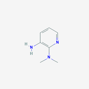 molecular formula C7H12ClN3 B2424027 N2,N2-Dimethylpyridine-2,3-diamine CAS No. 5028-25-1