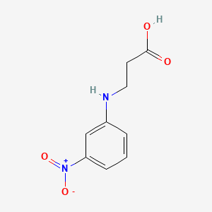 3-(3-Nitroanilino)propanoic acid
