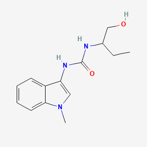 molecular formula C14H19N3O2 B2424056 1-(1-hydroxybutan-2-yl)-3-(1-methyl-1H-indol-3-yl)urea CAS No. 941927-26-0
