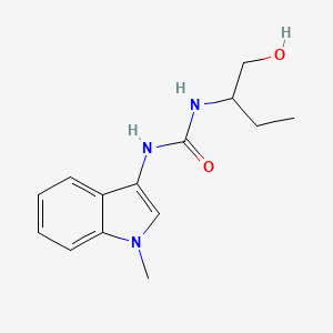 1-(1-hydroxybutan-2-yl)-3-(1-methyl-1H-indol-3-yl)urea