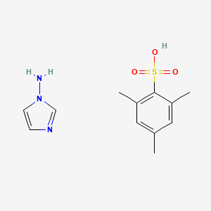 1H-imidazol-1-amine, 2,4,6-trimethylbenzene-1-sulfonic acid