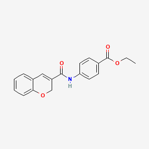 ethyl 4-[(2H-chromen-3-ylcarbonyl)amino]benzoate