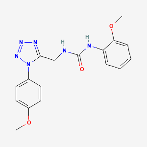 1-(2-methoxyphenyl)-3-((1-(4-methoxyphenyl)-1H-tetrazol-5-yl)methyl)urea