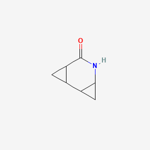 molecular formula C7H9NO B2424126 5-azatricyclo[5.1.0.0,2,4]octan-6-one CAS No. 2361644-04-2