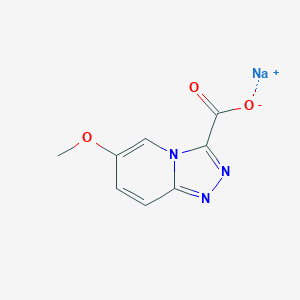 Sodium 6-methoxy-[1,2,4]triazolo[4,3-a]pyridine-3-carboxylate