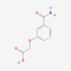 2-(3-Carbamoylphenoxy)acetic acid