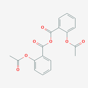 molecular formula C18H14O7 B024242 Acetylsalicylic anhydride CAS No. 1466-82-6