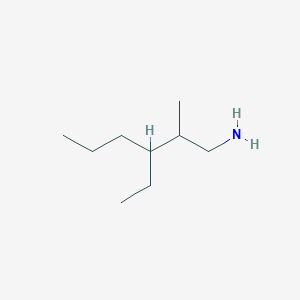 3-Ethyl-2-methylhexan-1-amine