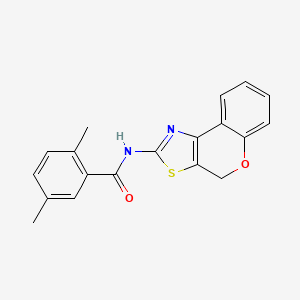 N-(4H-chromeno[4,3-d]thiazol-2-yl)-2,5-dimethylbenzamide