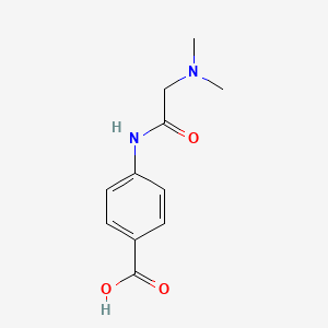 4-[(N,N-dimethylglycyl)amino]benzoic acid