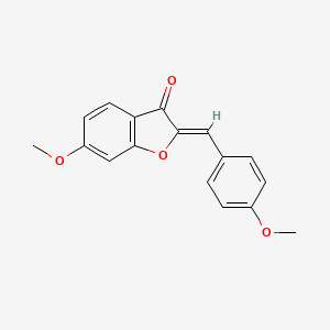 (Z)-6-methoxy-2-(4-methoxybenzylidene)benzofuran-3(2H)-one