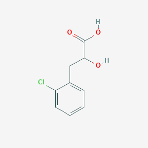 3-(2-Chlorophenyl)-2-hydroxypropanoic acid