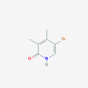 molecular formula C7H5N3O3 B2424390 5-Bromo-3,4-dimethylpyridin-2(1H)-one CAS No. 197367-83-2