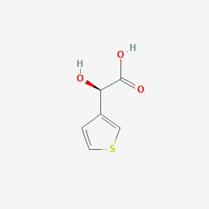B2424439 (R)-alpha-Hydroxythiophene-3-acetic acid CAS No. 63075-39-8