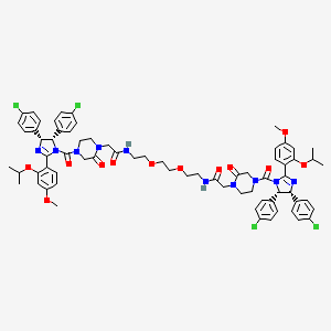 molecular formula C70H76Cl4N10O12 B2424454 PROTAC MDM2 Degrader-2 