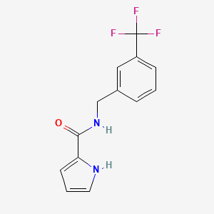 N-[3-(trifluoromethyl)benzyl]-1H-pyrrole-2-carboxamide