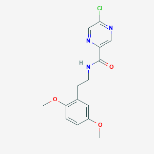 5-chloro-N-[2-(2,5-dimethoxyphenyl)ethyl]pyrazine-2-carboxamide