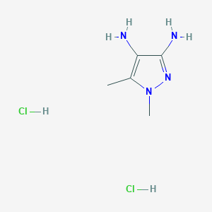 1,5-dimethyl-1H-pyrazole-3,4-diamine dihydrochloride