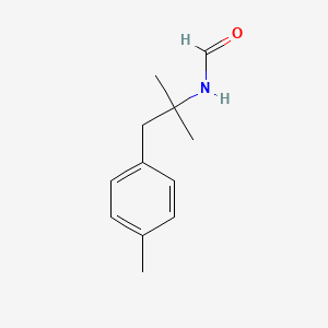 molecular formula C12H17NO B2424805 N-[2-methyl-1-(4-methylphenyl)propan-2-yl]formamide CAS No. 1797878-26-2