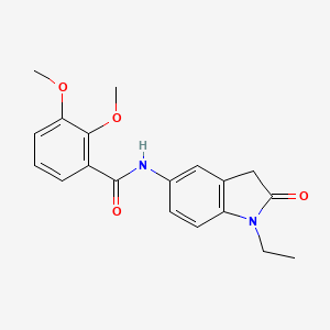 N-(1-ethyl-2-oxoindolin-5-yl)-2,3-dimethoxybenzamide