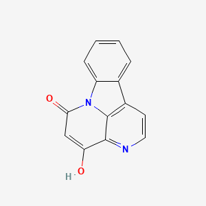 molecular formula C14H8N2O2 B2424964 4-Hydroxycanthin-6-one 