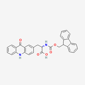 molecular formula C31H24N2O5 B2425037 Fmoc-Ala(2-Acd)-OH CAS No. 1013328-63-6
