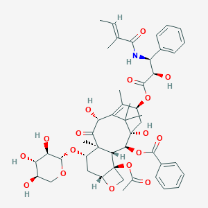 molecular formula C48H59NO17 B024251 7-Xylosyl-10-deacetyltaxol B CAS No. 90332-64-2