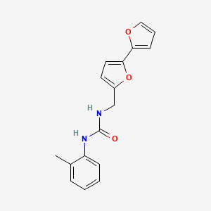 1-([2,2'-Bifuran]-5-ylmethyl)-3-(o-tolyl)urea