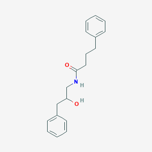 N-(2-hydroxy-3-phenylpropyl)-4-phenylbutanamide