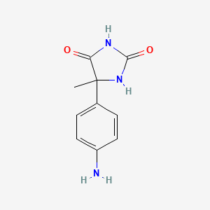 5-(4-Aminophenyl)-5-methylimidazolidine-2,4-dione