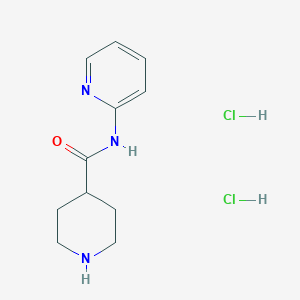N-Pyridin-2-ylpiperidine-4-carboxamide;dihydrochloride
