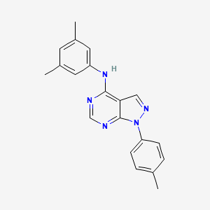 N-(3,5-dimethylphenyl)-1-(4-methylphenyl)-1H-pyrazolo[3,4-d]pyrimidin-4-amine