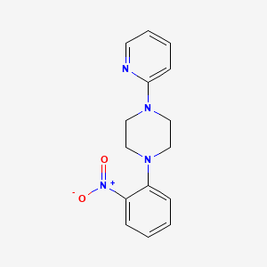 1-(2-Nitrophenyl)-4-(pyridin-2-yl)piperazine