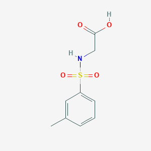 molecular formula C9H11NO4S B2425422 (m-Tolylsulfonyl)glycine CAS No. 885268-98-4