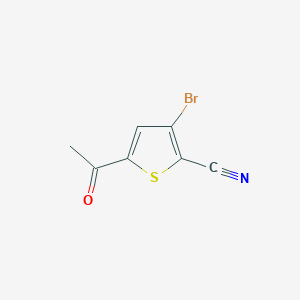 5-Acetyl-3-bromothiophene-2-carbonitrile