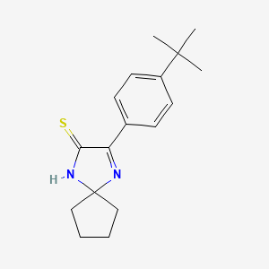 3-(4-Tert-butylphenyl)-1,4-diazaspiro[4.4]non-3-ene-2-thione