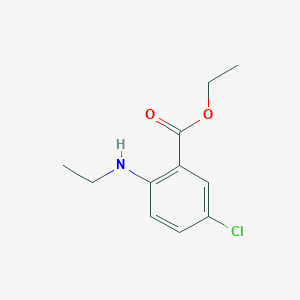 Ethyl 5-chloro-2-(ethylamino)benzoate