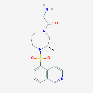 molecular formula C18H24N4O3S B024257 Glycyl-H 1152 dihydrochloride CAS No. 913844-45-8