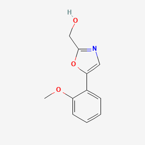 [5-(2-Methoxyphenyl)-1,3-oxazol-2-yl]methanol