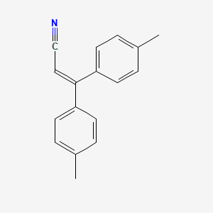 3,3-Bis(4-methylphenyl)acrylonitrile