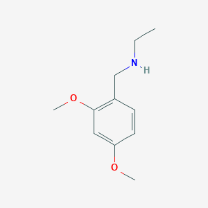 molecular formula C11H17NO2 B2425892 [(2,4-Dimethoxyphenyl)methyl](ethyl)amine CAS No. 418788-80-4