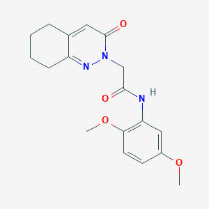 N-(2,5-dimethoxyphenyl)-2-(3-oxo-5,6,7,8-tetrahydrocinnolin-2(3H)-yl)acetamide