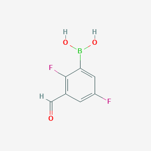 (2,5-Difluoro-3-formylphenyl)boronic acid