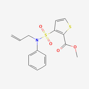 Methyl 3-{[allyl(phenyl)amino]sulfonyl}thiophene-2-carboxylate