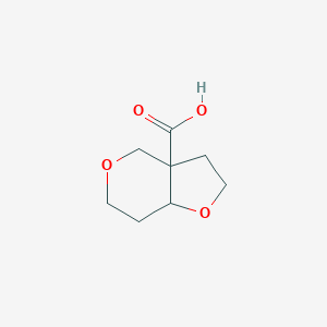 hexahydro-2H-furo[3,2-c]pyran-3a-carboxylic acid
