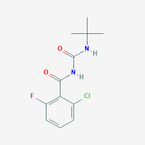N-(tert-butylcarbamoyl)-2-chloro-6-fluorobenzamide