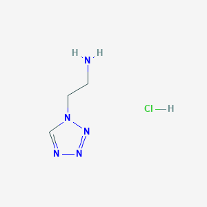 2-(1H-1,2,3,4-tetrazol-1-yl)ethan-1-amine hydrochloride