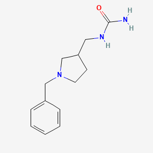 [(1-Benzylpyrrolidin-3-yl)methyl]urea